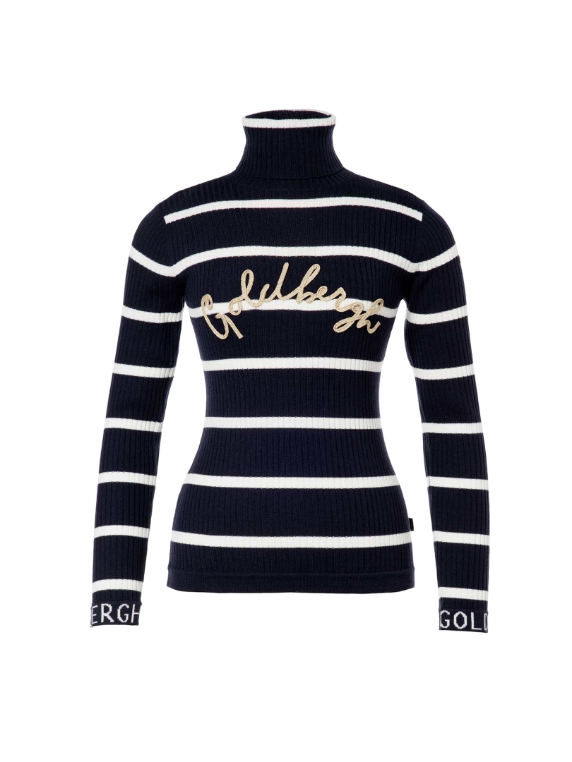 Goldbergh Womens Mimi Long Sleeve Knit Sweater