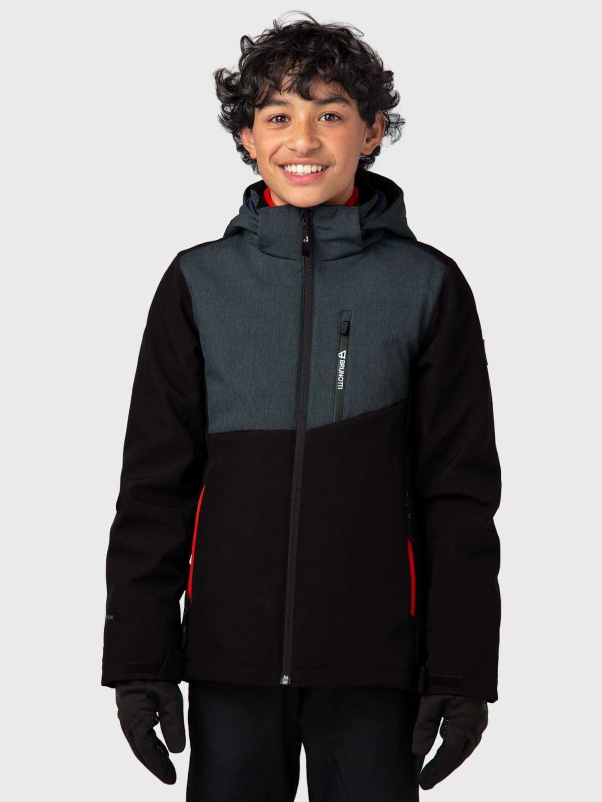 Brunotti Twinstroky Boys Softshelljacket | 9999 Black | 128 | 8717758902303