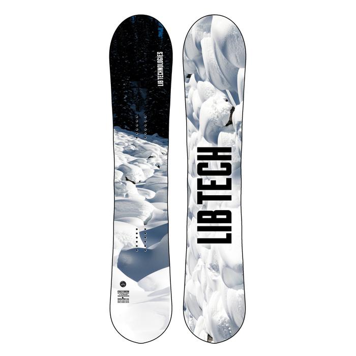 plain white snowboard