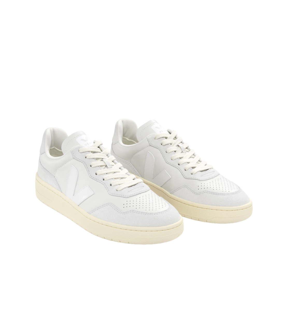 Veja Womens V_90 O_T_ Leather