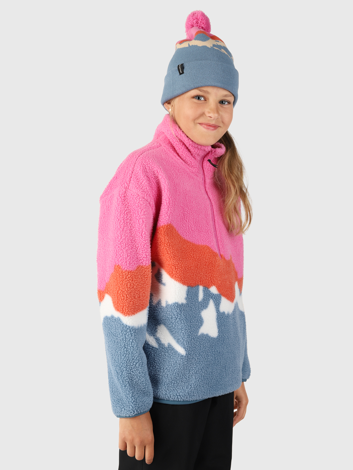 Lazy oaf snow mountain best sale zip fleece